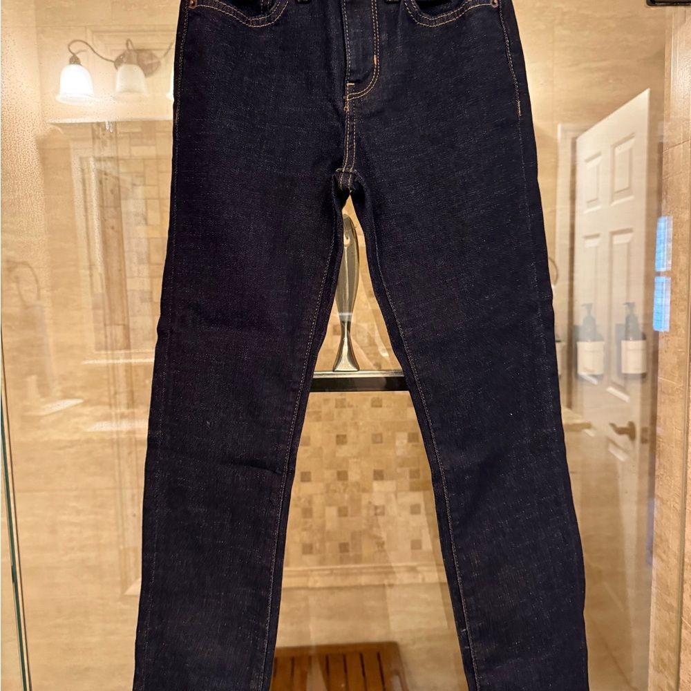Old Navy Dark Blue Slim Boys Straight Leg Jeans